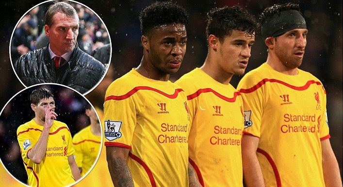 Liverpool Dilibas Crystal Palace, Rodgers Akui Posisinya Terancam